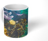 Mok - Kleuren in het water van Glover’s Reef - 350 ML - Beker