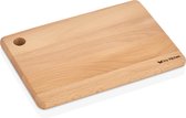 Joy Kitchen snijplank hout - Cutty | snijplankenset | snijplank met oor | houten snijplank | keuken accessoires | snijmat hout | borrelplank | keuken decoratie | Snijplanken inclusief serveerplank | duurzame keuken accessoires | Bruin