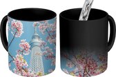 Magische Mok - Foto op Warmte Mok - Bloesem bij de Skytree - 350 ML