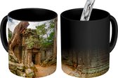 Magische Mok - Foto op Warmte Mok - Begroeide Ta Prohm tempel - 350 ML