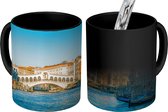 Magische Mok - Foto op Warmte Mok - Rialto Bridge and Canal Grande, Venice. - 350 ML