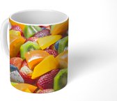 Mok - Fruit - Salade - Kleuren - 350 ML - Beker