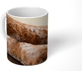 Mok - Koffiemok - Twee bevroren Nederlandse frikandellen - Mokken - 350 ML - Beker - Koffiemokken - Theemok