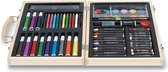 Tekendoos - tekenset koffer - kleurkoffer voor kinderen - kleurdoos - schilder set - hobbybox
