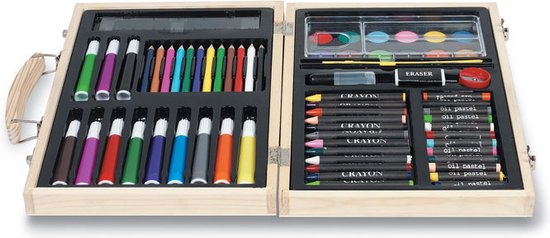 Set de dessin valise - valise de coloriage pour enfants - boîte de coloriage  - set de