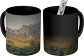 Magische Mok - Foto op Warmte Mok - De zon schijnt vol op de steile bergvlaktes van de Alpe di Siusi - 350 ML