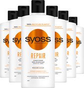 Bol.com Syoss Repair Therapy - Conditioner - Haarverzorging - 6 x 440 ml - Voordeelverpakking aanbieding