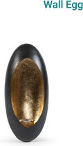Wall egg - kaarsenhouder  - wandegg - kaarsenstandaard - H26 - Tlight holder