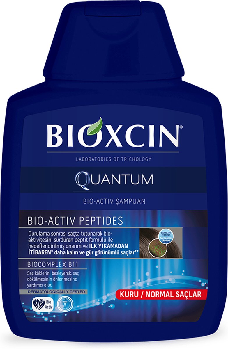 Bioxcin Quantum Anti Hair Loss Shampooing For Droog/Normal Cheveux 300ml -  Herbal -... | bol.com