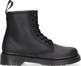 Dr Martens 1460 K Mono Veterboots - Laarzen Met Veters - Meisjes - Zwart - Maat 23