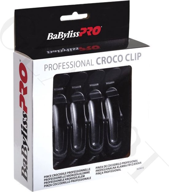 Baybyliss croco clips X6 haarklem hairclips klem | bol