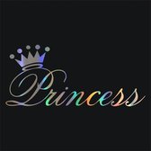 GoedeDoelen.Shop | Autosticker 3d Princess 25*11 cm | Autosticker | Scootersticker | Laptopsticker | Weerbestending | Prinsessen Sticker | 3D Sticker | Princess