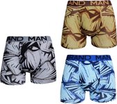 Heren boxershort 3 pack  met print XL