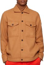 Hugo Boss - Overshirt Lom Beige - Maat XXL - Regular-fit