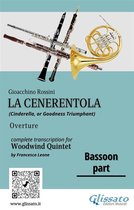 La Cenerentola - Woodwind Quintet 5 - Bassoon part of "La Cenerentola" for Woodwind Quintet