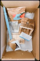 BOSTIJL - Christmas Gift Box - Lichtblauw - Kerst - Kerstcadeau