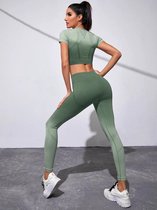 ASA Sportset dames - yoga - fitness leggins- topje