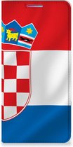 Leuk Hoesje Motorola Moto G60s Smart Cover Kroatische Vlag