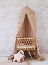 Alisha Licht Bruin Bed hemel - Kinderkamer - Bruin - Klamboe