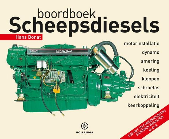 Cover van het boek 'Boordboek Scheepsdiesels' van H. Donat