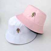 Buckethat - Unisex - Ijsje - Dubbelzijdig