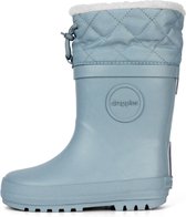Druppies Regenlaarzen Gevoerd - Winter Boot - Lichtblauw - Maat 22