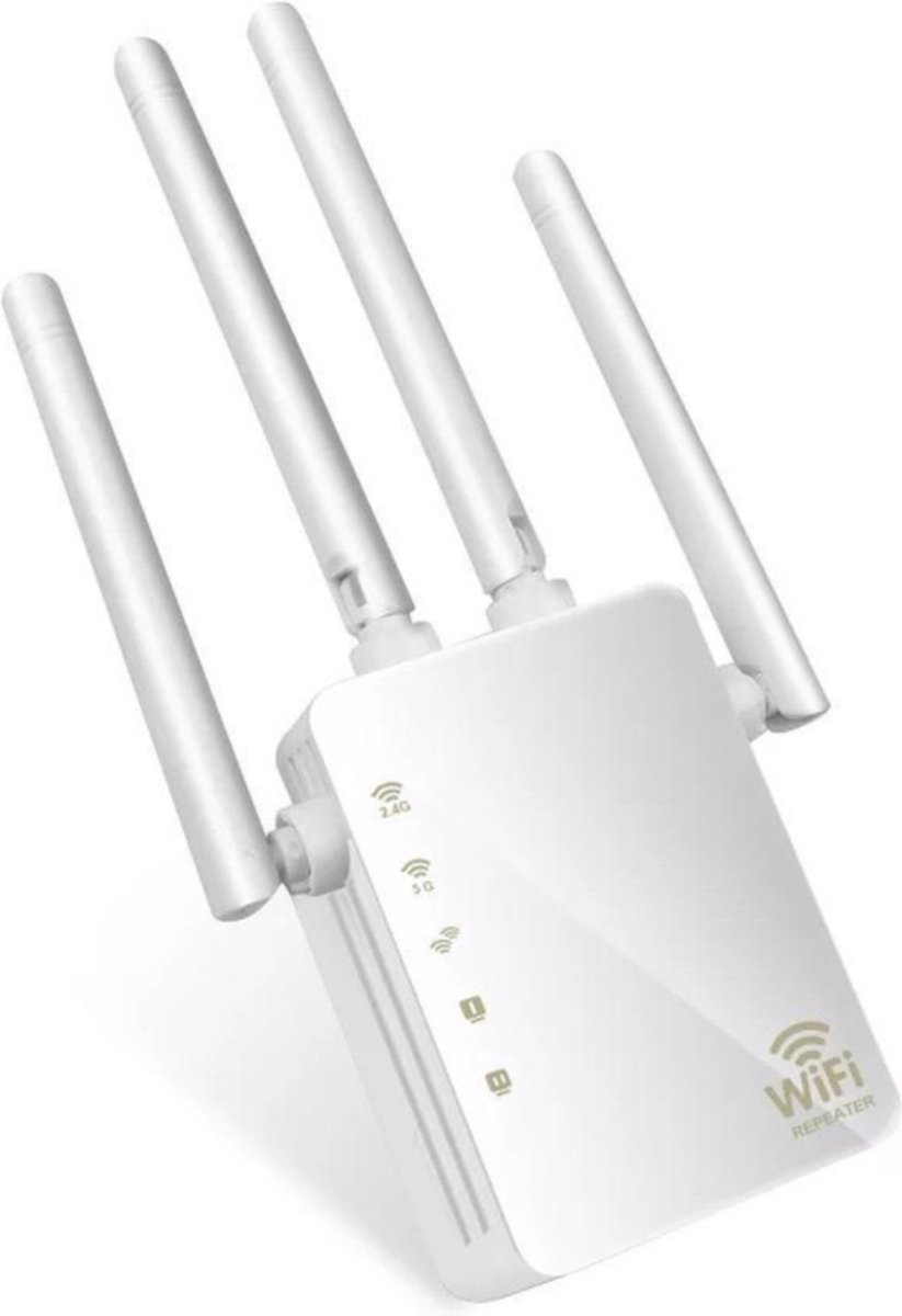 ElectronicWorks WR4 Pro Wifi Versterker Dual Band Repeater - ElectronicWorks - €44,95