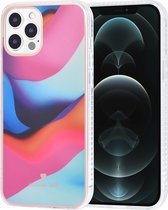 UNIQ Classic Case iPhone 12 Pro Max TPU Backcover hoesje - Curved Colors