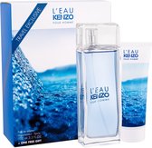 Le Eau Par Kenzo Pour Homme Gift Set Edt 100 Ml Shower Gel And Eau Par Kenzo Le 75 Ml