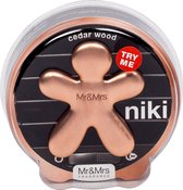 Mr & Mrs Fragrance Niki Car Pink Gold - Cedar Wood