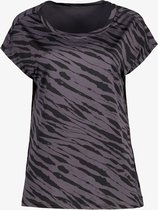 Osaga dames sport T-shirt met print - Grijs - Maat XL