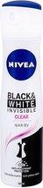 Nivea - Invisible For Black & White Clear Antiperspirant - 150ml