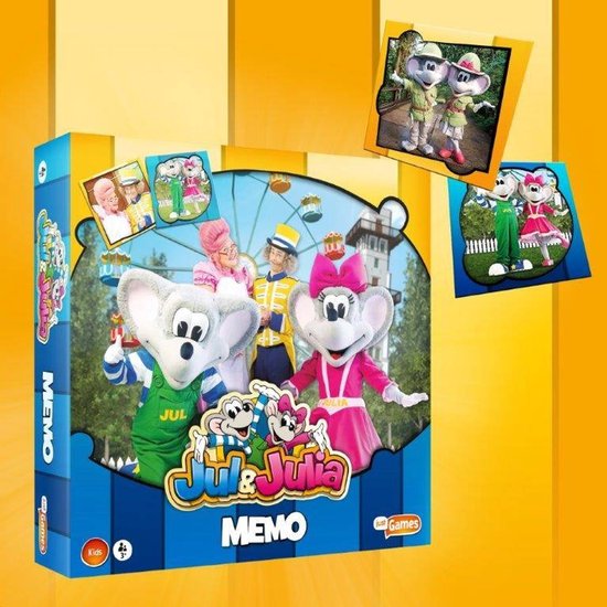 Just Games Legpuzzel Jul & Julia Junior Karton 24 Stukjes