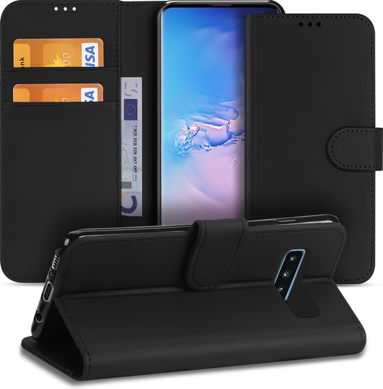 Étui Samsung Galaxy S10 Noir avec Porte-Cartes | bol.com