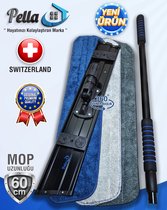 Pella - Vloerwisser - Mopset - 60cm - Incl. 3 Microvezel doeken - Kwalitatief zéér hoogwaardig - Gemaakt van duurzaam materiaal