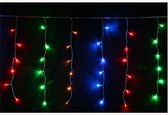 Hoobi® Kerstverlichting - Kerstversiering - Kerst guirlande - Lichtslinger - Lichtgordijn - LED verlichting - LED strings - 40 Meter – Regenboog kleuren