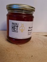 Een kruidige donkere Kastanje Honing 250gr