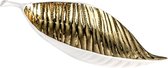Gilde Handwerk Schaal "Sagrada" wit / goud L.34cm - luxe servies - schaaltje cadeau