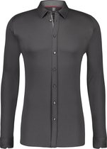 Desoto - Overhemd Strijkvrij Uni Antraciet - M - Heren - Slim-fit