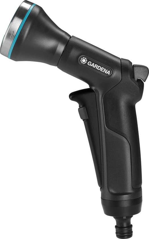 Gardena EcoLine Sproeibroes met zachte sproeistraal, duurzaam gerecycled kunststof en metaal, ergonomisch, UV-bestendig