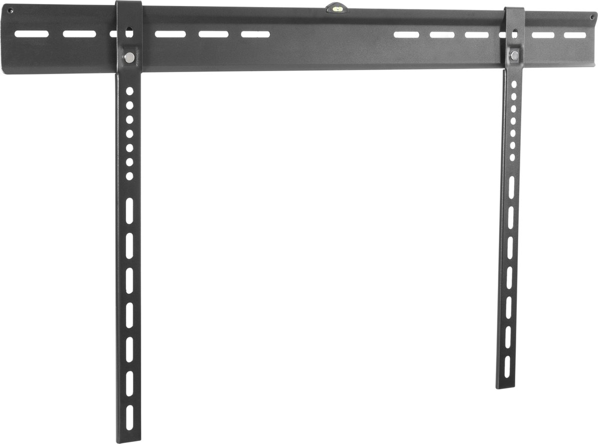 WOLFF MOUNT TV Muurbeugel ultra plat -  37" tot 70" - 9mm uit de muur - Universeel - Zwart