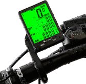 Fietscomputer Draadloos - Met Touchscreen - Extra Groot Scherm - Waterdicht - Met Snelheidsmeter - Meerdere functies - Fietscomputer - Kilometerteller Fiets - Draadloze Fietscomput