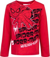 Marvel Spiderman shirt - Lange mouw - SPIDERMAN - rood - maat 104 (4)