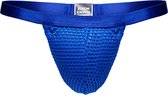 Modus Vivendi - Net Trap String Blauw - Maat L - Heren String - Mannen ondergoed