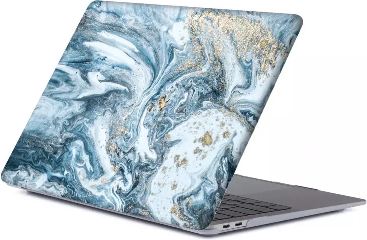 Laptophoes - Geschikt voor MacBook Pro M2 Hoes Case - 13 inch - A2686 (2022) - Galaxy 1