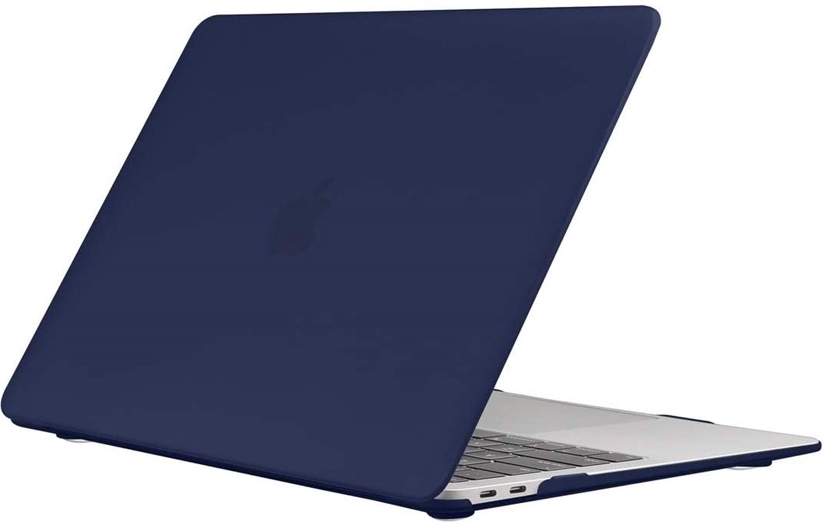 Laptophoes - Geschikt voor MacBook Pro M2 Hoes Case - 13 inch - A2686 (2022) - Diep Blauw