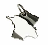 Zilveren hanger land Frankrijk