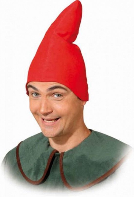 6 x nains/chapeau de gnome/chapeau pointu rouge pour adultes - Habillés en  gnomes | bol.com