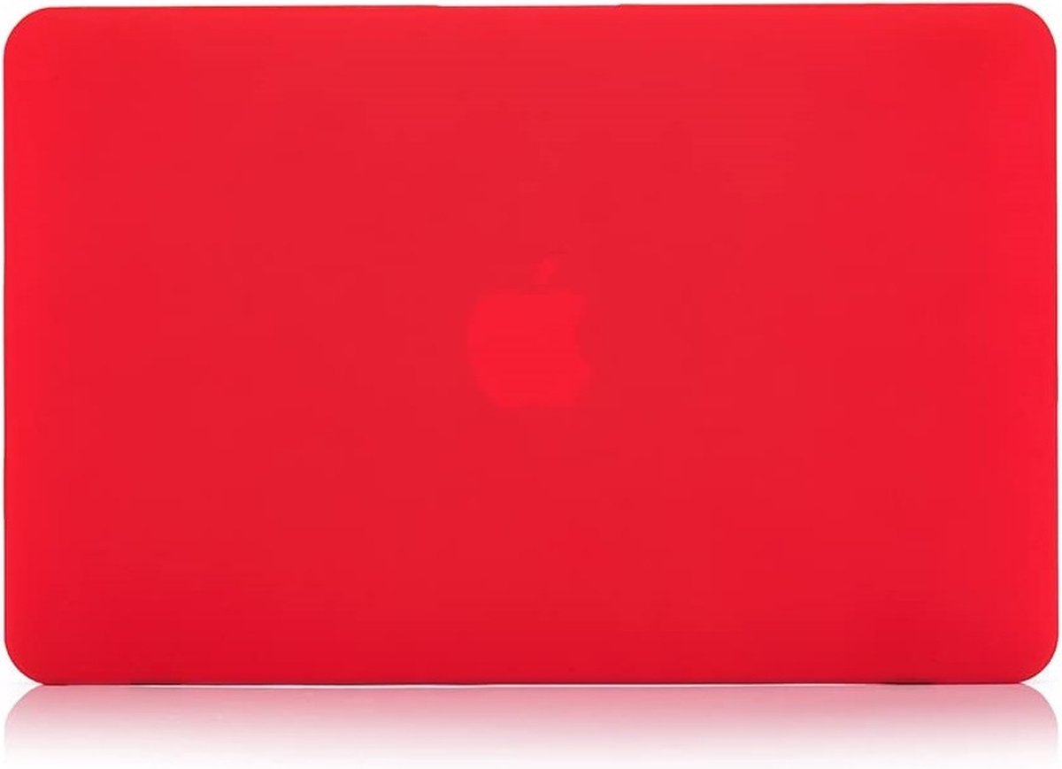 MacBook Air 13 Inch Hardcase Shock Proof Hoes Hardcover Case A1466/A1369 Cover - Ruby Red