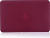 MacBook Air 13 Inch Hardcase Shock Proof Hoes Hardcover Case A1466/A1369 Cover - Cherry Red